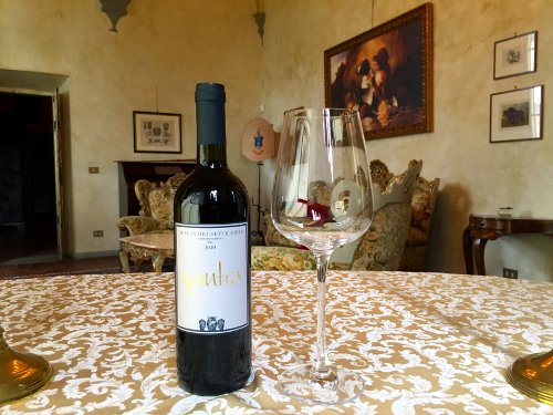 Wine tasting a Villa Poggio Bartoli